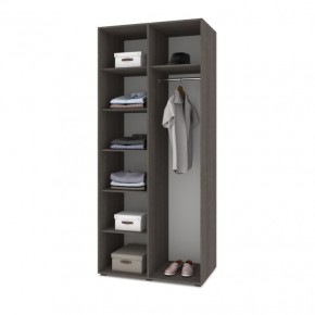 СТОУН С22 Шкаф 2-х створчатый (анкор темный/анкор светлый) в Стрежевом - strezevoi.mebel24.online | фото 3