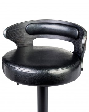 Стул барный DOBRIN FRED BLACK, чёрное дерево, чёрный в Стрежевом - strezevoi.mebel24.online | фото 6