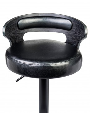 Стул барный DOBRIN FRED BLACK, чёрное дерево, чёрный в Стрежевом - strezevoi.mebel24.online | фото 8