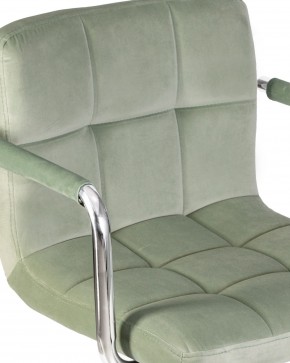 Стул барный DOBRIN KRUGER ARM, мятный велюр (MJ9-87) в Стрежевом - strezevoi.mebel24.online | фото 7