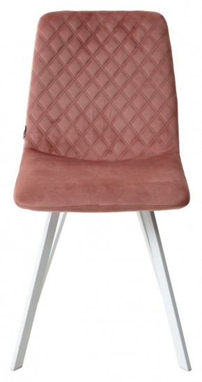Стул DAIQUIRI BLUVEL-52 PINK / белый каркас, велюр М-City в Стрежевом - strezevoi.mebel24.online | фото 4