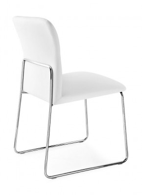 Стул FRIDA CB/1806-SK  MT.P77 CHROMED/  SKUBA S92 OPTIC WHITE в Стрежевом - strezevoi.mebel24.online | фото 2