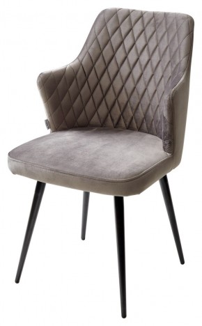 Стул HERMAN 360 град. ГРАФИТ #14, велюр / черный каркас М-City в Стрежевом - strezevoi.mebel24.online | фото 1