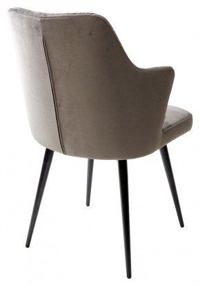 Стул HERMAN 360 град. ГРАФИТ #14, велюр / черный каркас М-City в Стрежевом - strezevoi.mebel24.online | фото 5