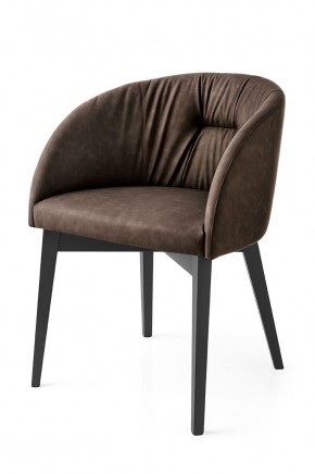 Стул ROSIE SOFT CB/1910, BCH P132 GRAPHITE/ VENICE S0G SOIL BROWN в Стрежевом - strezevoi.mebel24.online | фото