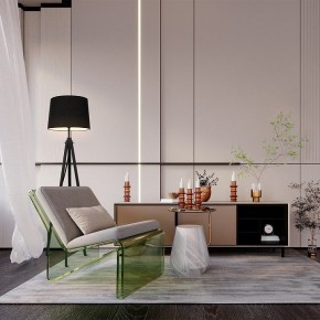 Торшер Maytoni Calvin Z177FL-01B в Стрежевом - strezevoi.mebel24.online | фото 4