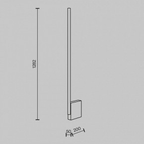 Торшер Maytoni Solid MOD277FL-L24GR3K в Стрежевом - strezevoi.mebel24.online | фото 3