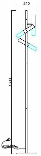 Торшер ST-Luce Eclip SL1236.405.03 в Стрежевом - strezevoi.mebel24.online | фото 5