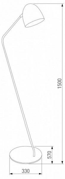 Торшер TK Lighting Soho 5037 Soho Black в Стрежевом - strezevoi.mebel24.online | фото 2