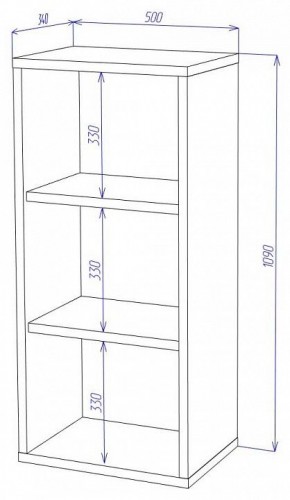 Тумба Домино СУ(ш1в1)+ФГ в Стрежевом - strezevoi.mebel24.online | фото 2