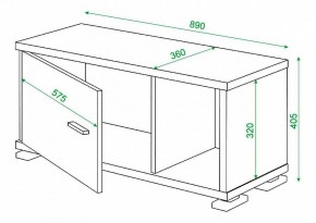 Тумба комбинированная Домино СБ-30/1 в Стрежевом - strezevoi.mebel24.online | фото 3