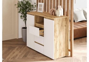 Тумба комбинированная Элла КМ 01 в Стрежевом - strezevoi.mebel24.online | фото 4