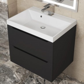 Тумба под раковину Uperwood Tanos 60 см, подвесная, черная матовая в Стрежевом - strezevoi.mebel24.online | фото 10