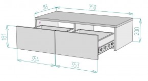 Тумба подвесная K212 в Стрежевом - strezevoi.mebel24.online | фото 2