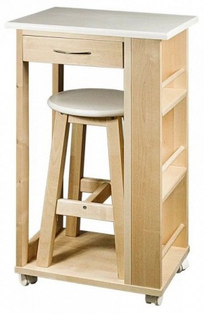 Тумба с табуретом Мебелик в Стрежевом - strezevoi.mebel24.online | фото 8