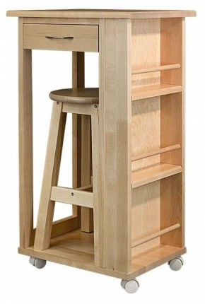 Тумба с табуретом Мебелик в Стрежевом - strezevoi.mebel24.online | фото 2