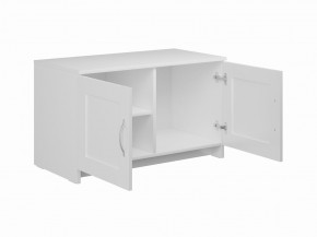 Тумба СИРИУС двухдверная низкая, цвет белый в Стрежевом - strezevoi.mebel24.online | фото 2