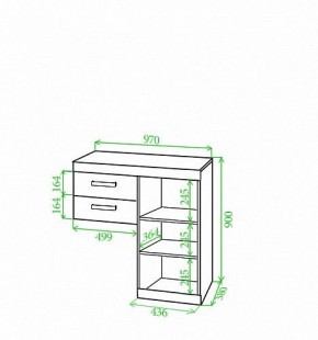 Тумба Toivo Кон100 в Стрежевом - strezevoi.mebel24.online | фото 2