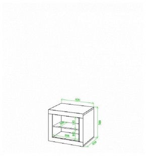 Тумба Toivo ТОЙ-ТБ 60/45 в Стрежевом - strezevoi.mebel24.online | фото 2