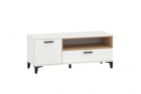 Тумба ТВА НМ 013.42 "Bergen" (Белый/Дуб бунратти) в Стрежевом - strezevoi.mebel24.online | фото 2