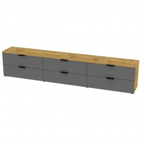 ТВ тумба TV18 (ДВ-Графит) в Стрежевом - strezevoi.mebel24.online | фото
