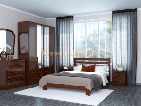 ВЕРОНИКА Кровать из массива 1600 в Стрежевом - strezevoi.mebel24.online | фото 3